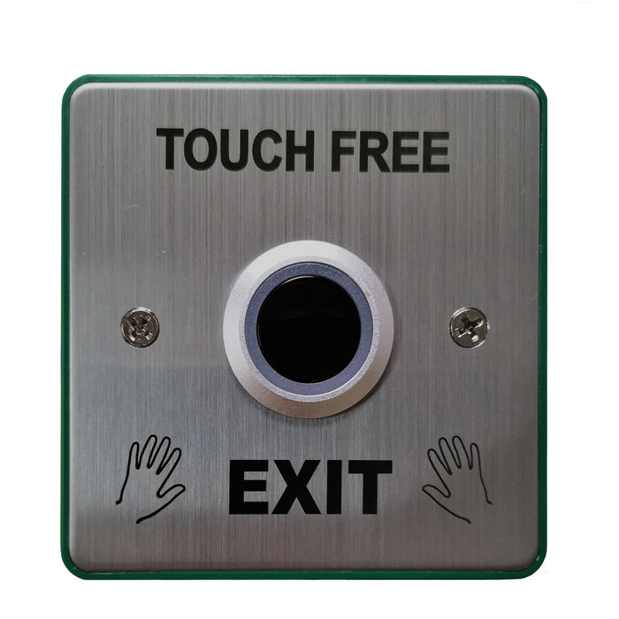 Touch Free Exit Button With Back Box