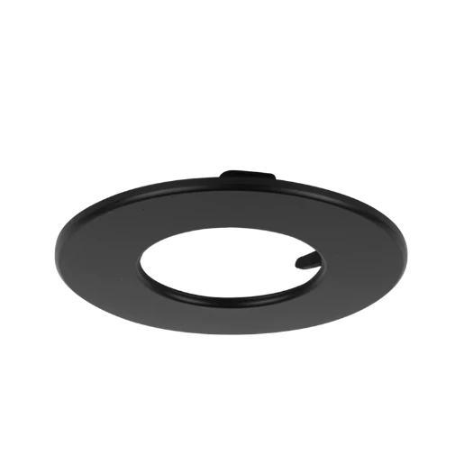 R6 Matt Black Fixed Ip65 Polycarbonate Bezel