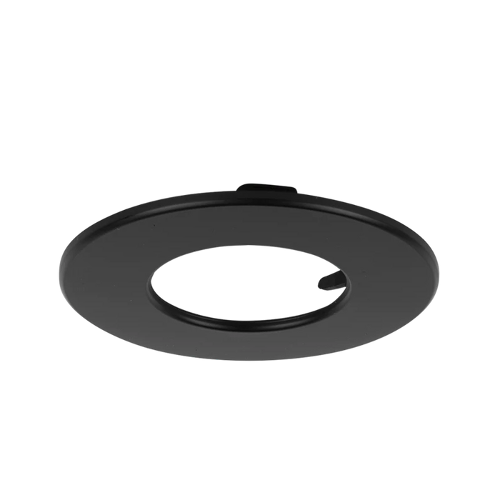 R6 Matt Black Fixed Ip65 Polycarbonate Bezel