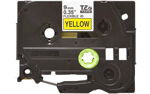 Brother Pro Tape Tze-S121 Strong Adhesive Tape Black On Clear 9Mm