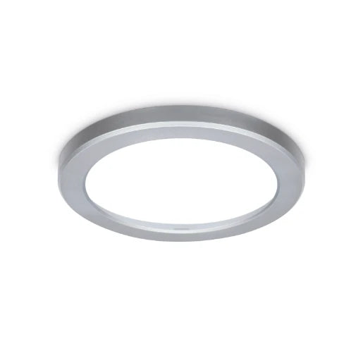 Skydisc Adjustable Wall/Ceiling Light Attachable Rim Silver