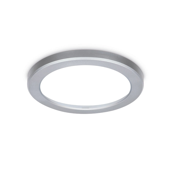 Skydisc Adjustable Wall/Ceiling Light Attachable Rim Silver