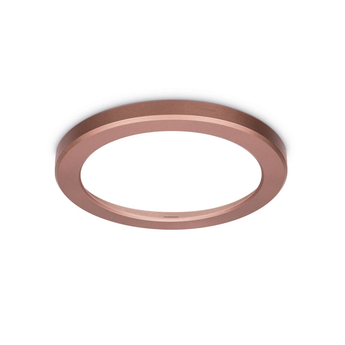 Skydisc Adjustable Wall/Ceiling Light Attachable Rim Rose Gold