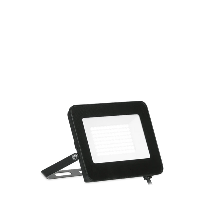 Vela Black 50W 6000Lm 4000K Adjustable Ip65 Non Dimmable Driverless Floodlight