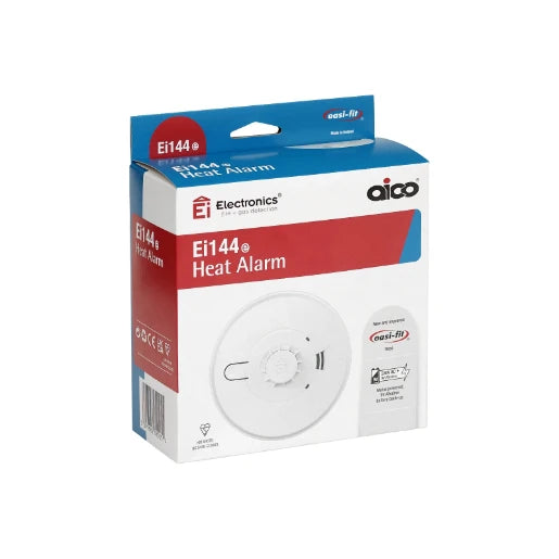 Aico Heat Alarm RadioLINK Mains Powered with Easi-fit Base