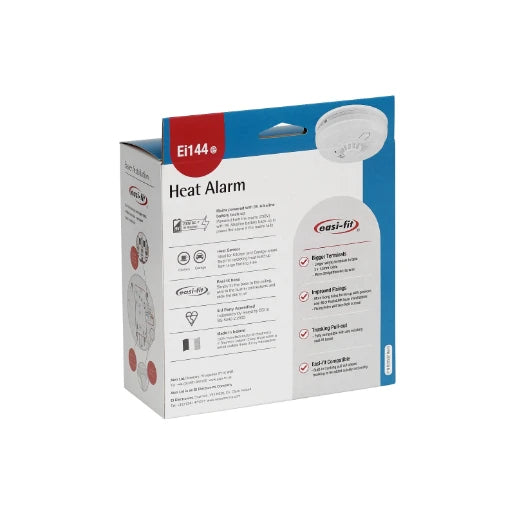 Aico Heat Alarm RadioLINK Mains Powered with Easi-fit Base