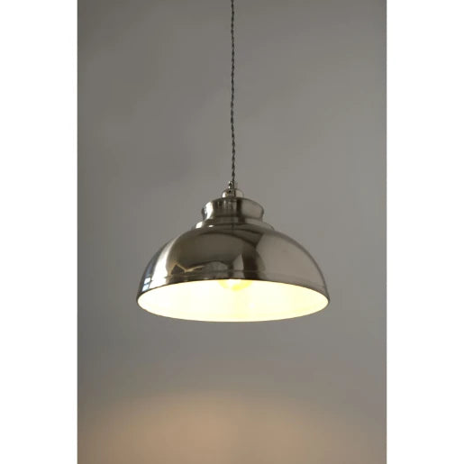 Medina Satin Chrome Shade Only