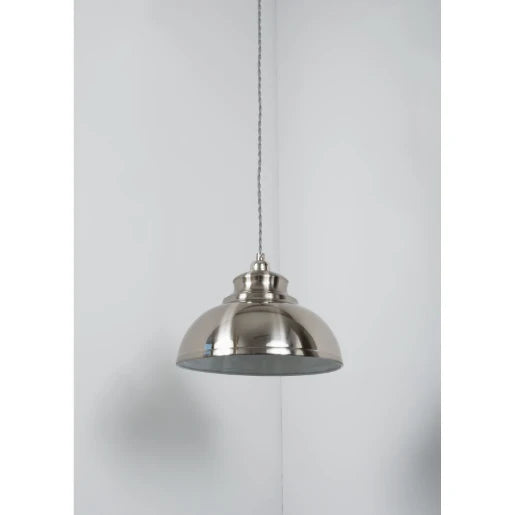 Medina Satin Chrome Shade Only