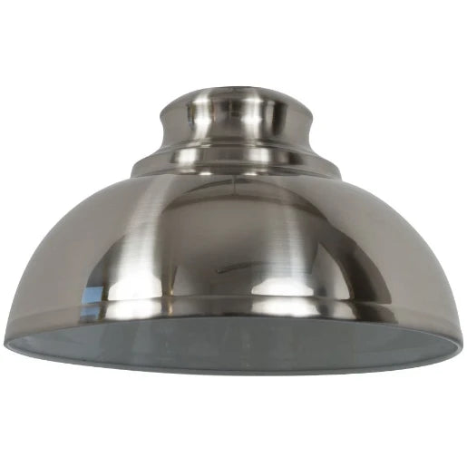 Medina Satin Chrome Shade Only