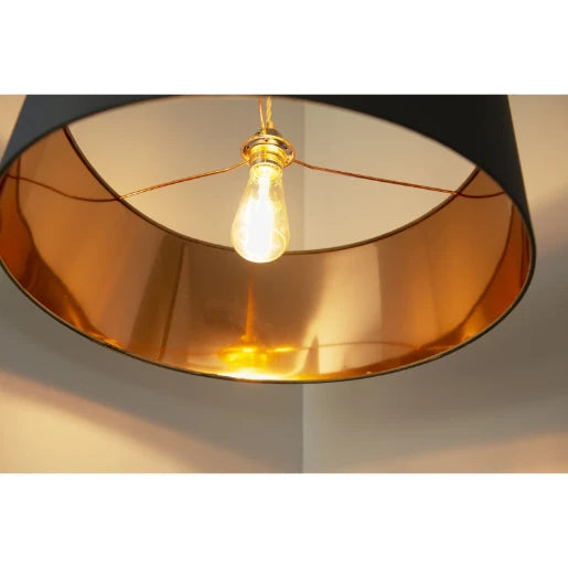 Olivera Large Lamp Shade Grey/Copper