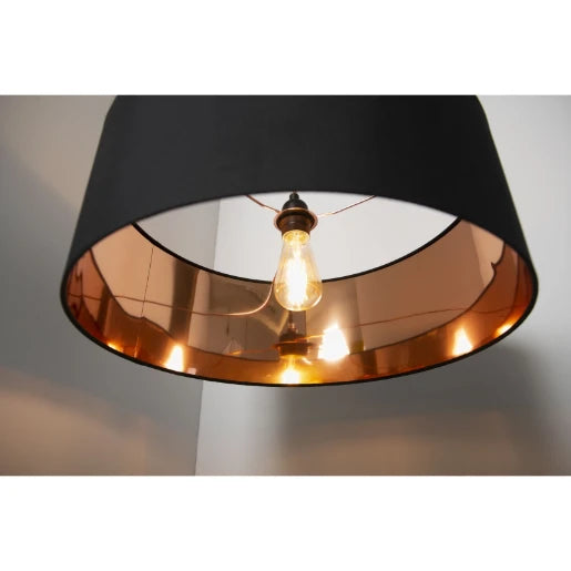 Olivera Large Lamp Shade Black/Copper