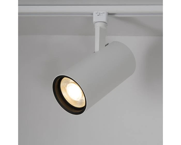 Escala Pro Multi Wattage 3000K Led Track Fitting White