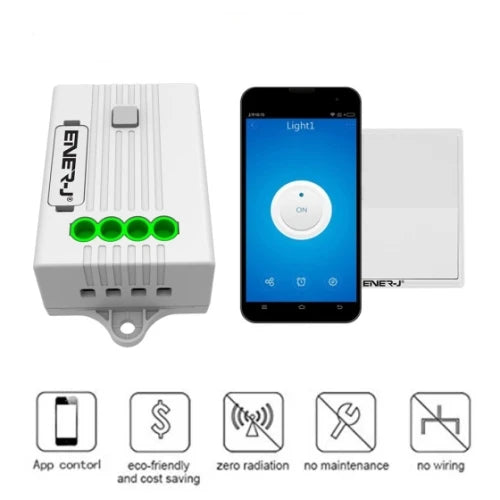 ENER-J 100W Receiver RF+Wi-Fi for Dimmable PRO SERIES APP & Voice Control Compatible with Alexa Google Home Compatible With Any Lamps