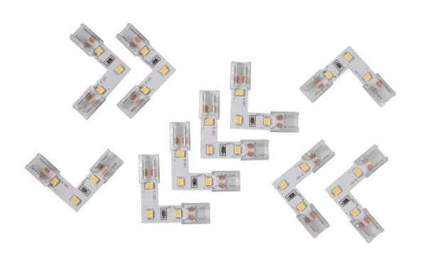 Vegas Easy Clip L Connector For 12V/24V Cct1 Ip20 Led Strip 3 Pieces