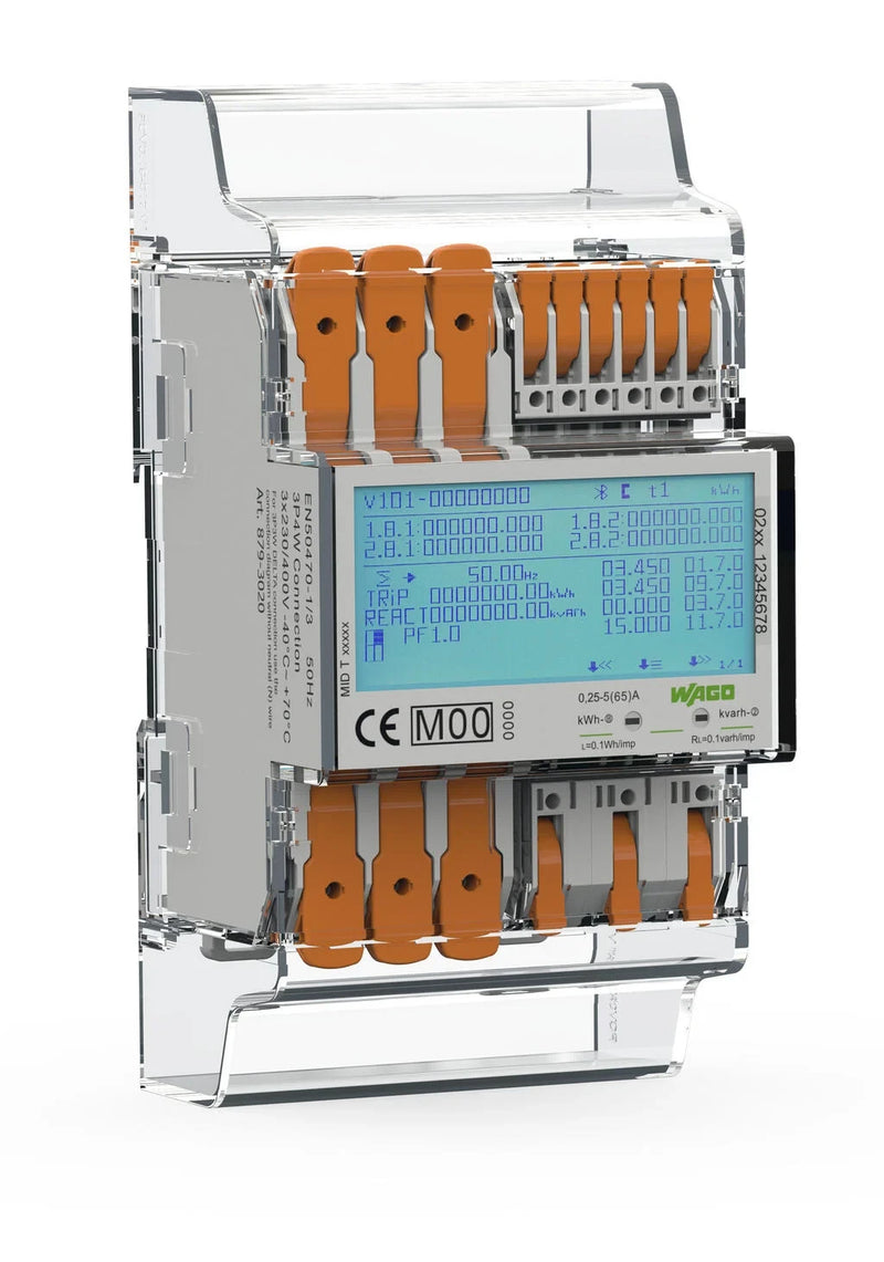 Energy Meter (Mid) For Direct Connection 65A 3X230/400V 50Hz Modbus® And M-Bus 2 X S0 Interface 4Ps