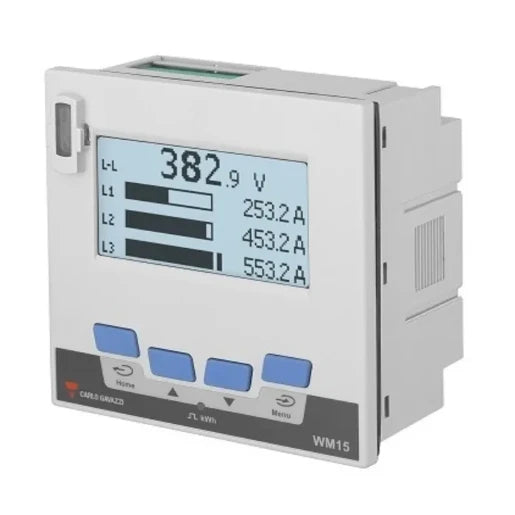 Three-Phase Mid Power Analyzer 230 V L-N 400 V L-L 5 (6) A Rs485 Modbus Rtu Pulse Output