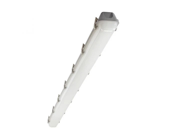 36W Ip65 Grey 4500Lm 130Llm/W Caiman Csp 6Ft Single Batten