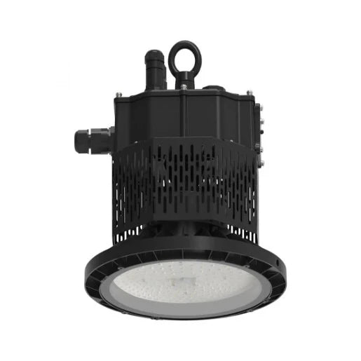 Matt Black Emergency 200W 4000K Ip65 27000Lm High Bay Luminaire (Replaces 400W Or 4X80W T5)