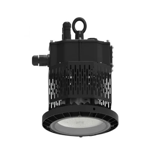 Matt Black Emergency 150W 4000K Ip65 21000Lm High Bay Luminaire (Replaces 250W Or 4X49W T5)