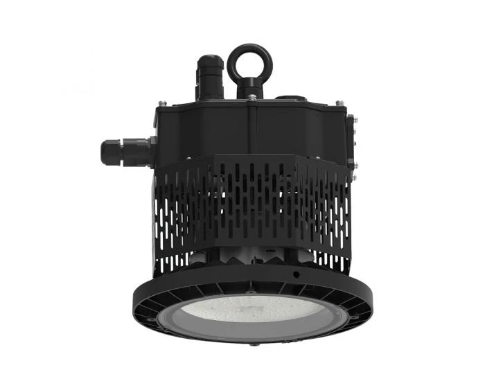 Matt Black Emergency 150W 4000K Ip65 21000Lm High Bay Luminaire (Replaces 250W Or 4X49W T5)
