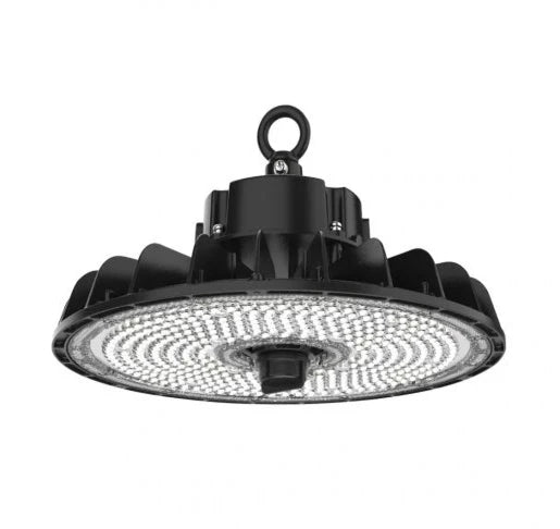 Matt Black Emergency 240W 4000K Ip65 38400Lm High Bay Luminaire