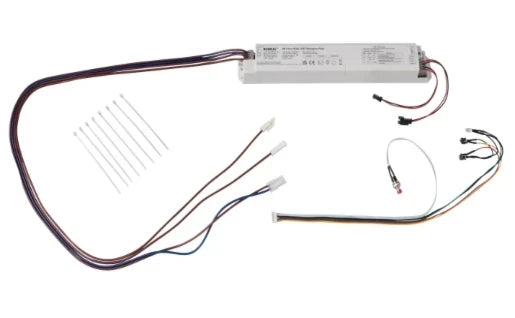 2W 3 Hour Dual Test Emergency Pack For Use With Linear Fittings