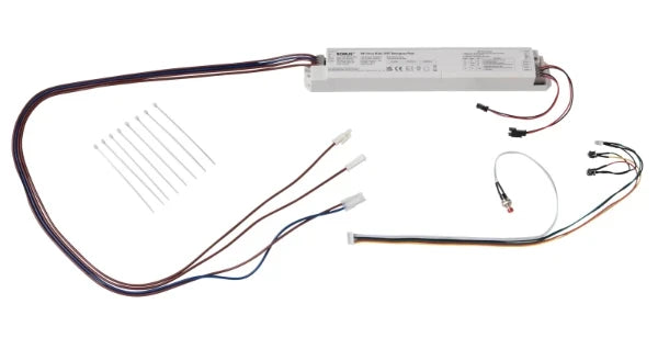 2W 3 Hour Dual Test Emergency Pack For Use With Linear Fittings