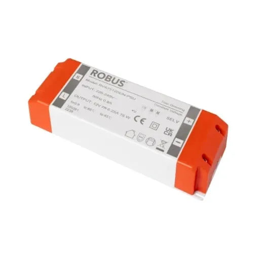 12V Ip20 Driver Triac Dimmable Vegas 75W Driver