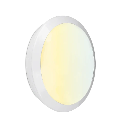 OrbitalCWS White 15-28W Colour & Wattage Switchable Ip66 Bulkhead