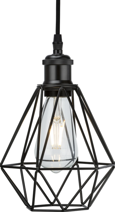 170x175x150mm Matt Black Pendant Cage