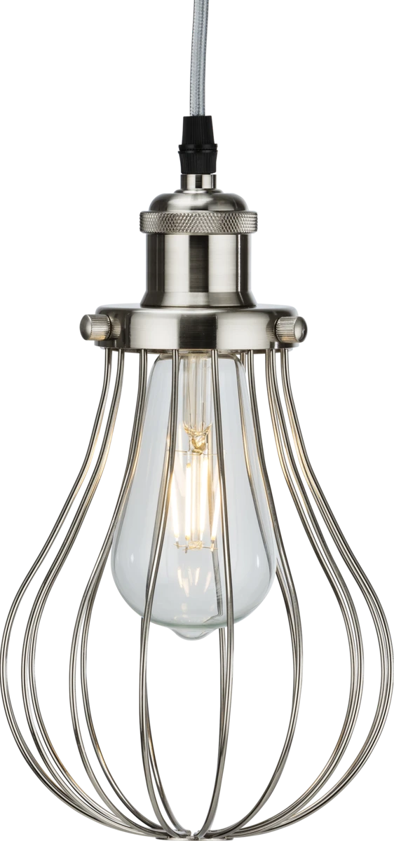 150x200mm Brushed Chrome Pendant Cage