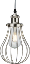 150x200mm Brushed Chrome Pendant Cage