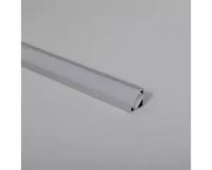 Navara Aluminium Angled Profile Bar With Opal Diffuser 1M