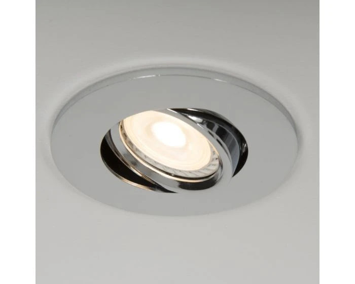 Firebreak Downlight Tilt Bezel Satin Chrome