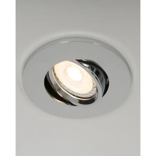 Firebreak Downlight Tilt Bezel Satin Chrome
