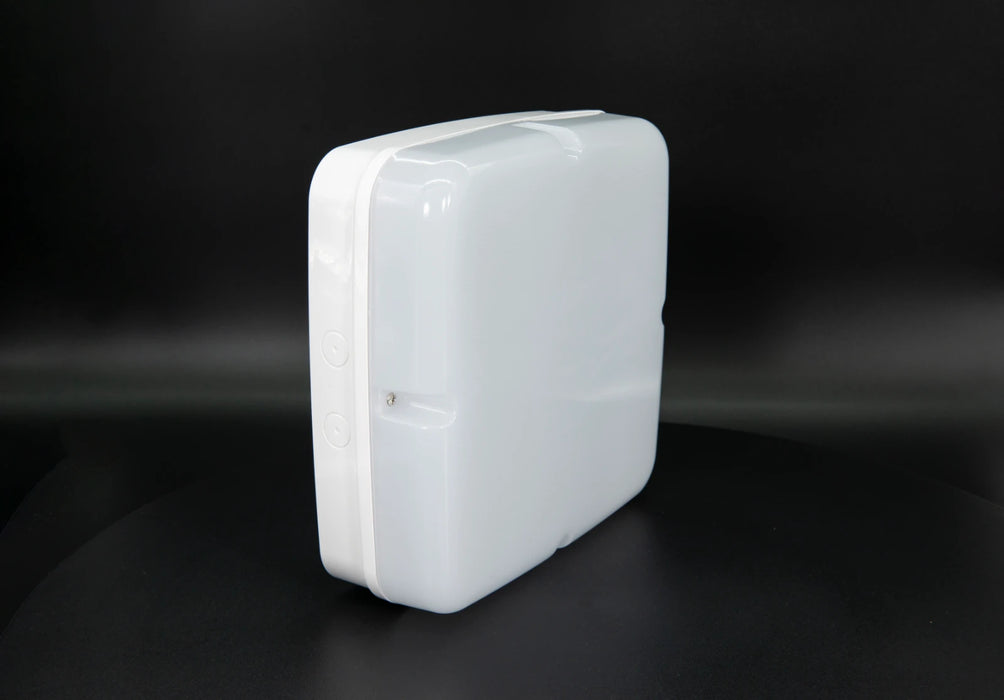 Navara Sf Square Multi Cct/Wattage Led M/Wave Fitting White/Opal