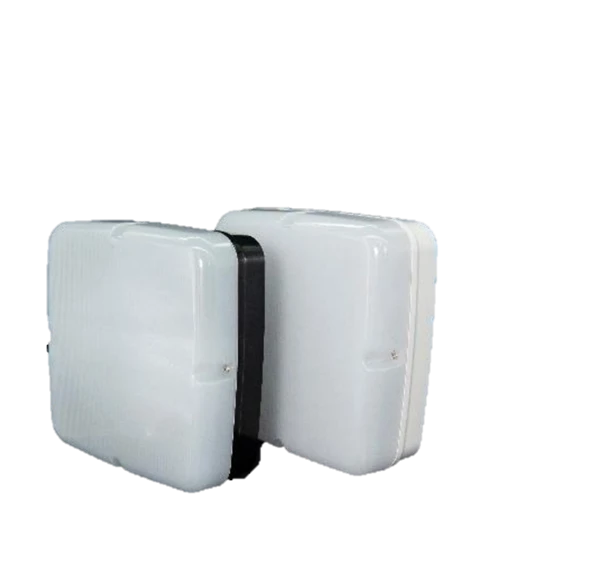 Navara Sf Square Multi Cct/Wattage Led Photocell Fitting White/Opal