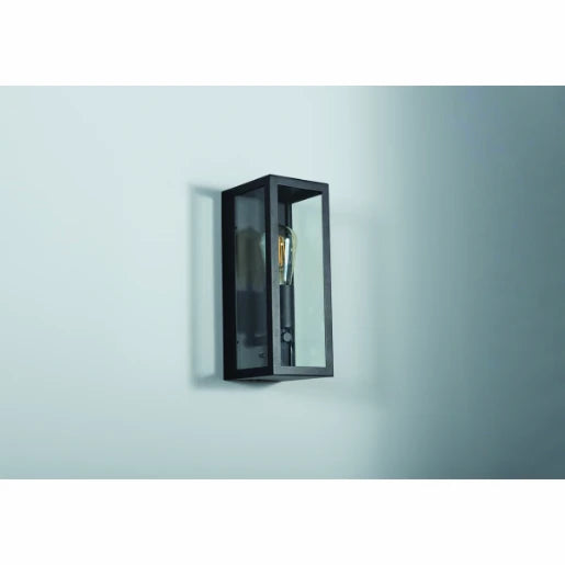 Barella Wall Lantern Single E27 Black