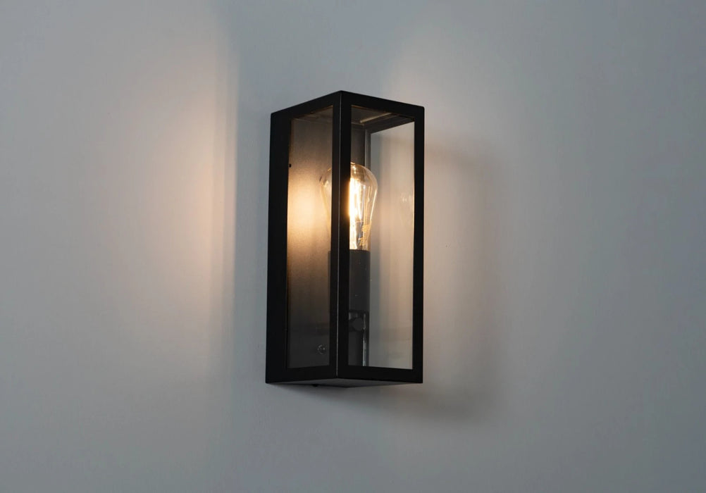 Barella Ii Wall Lantern Single E27 Black