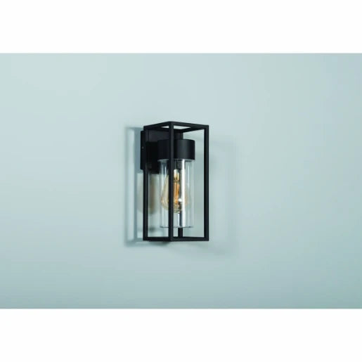 Barella S Wall Lantern Single E27 Black