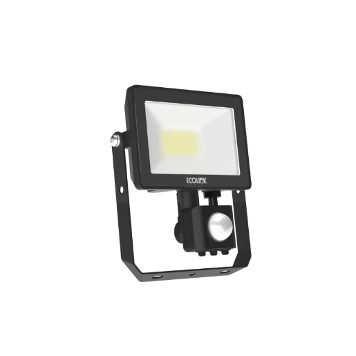 Ecolink IP65 Floodlight 20W 4000K With Sensor