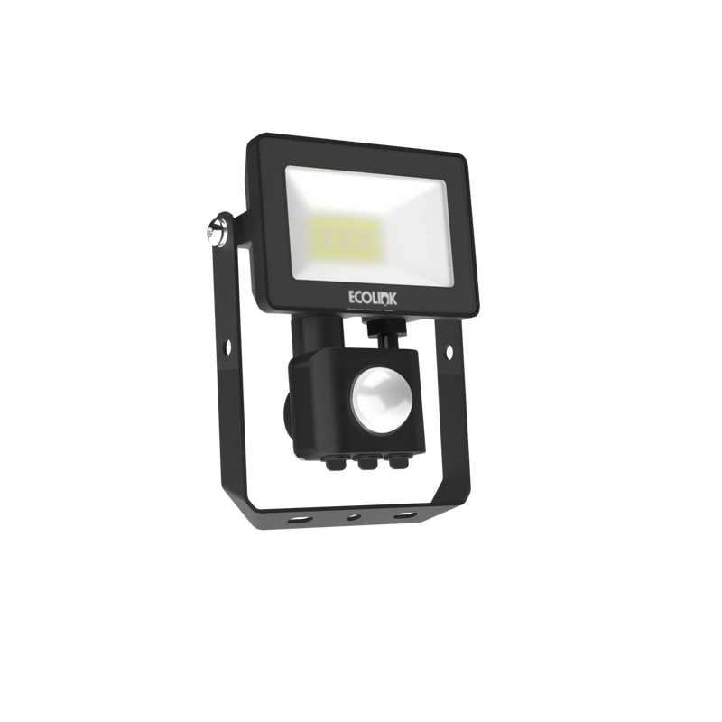 Ecolink IP65 Floodlight 10W 4000K With Sensor