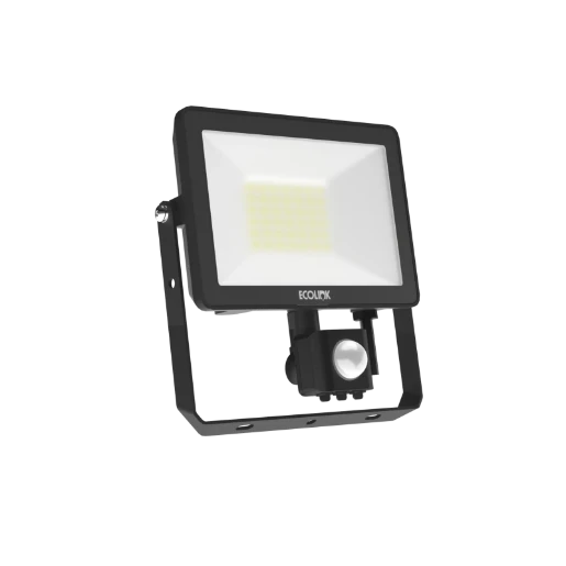 Ecolink IP65 Floodlight 30W 4000K With Sensor