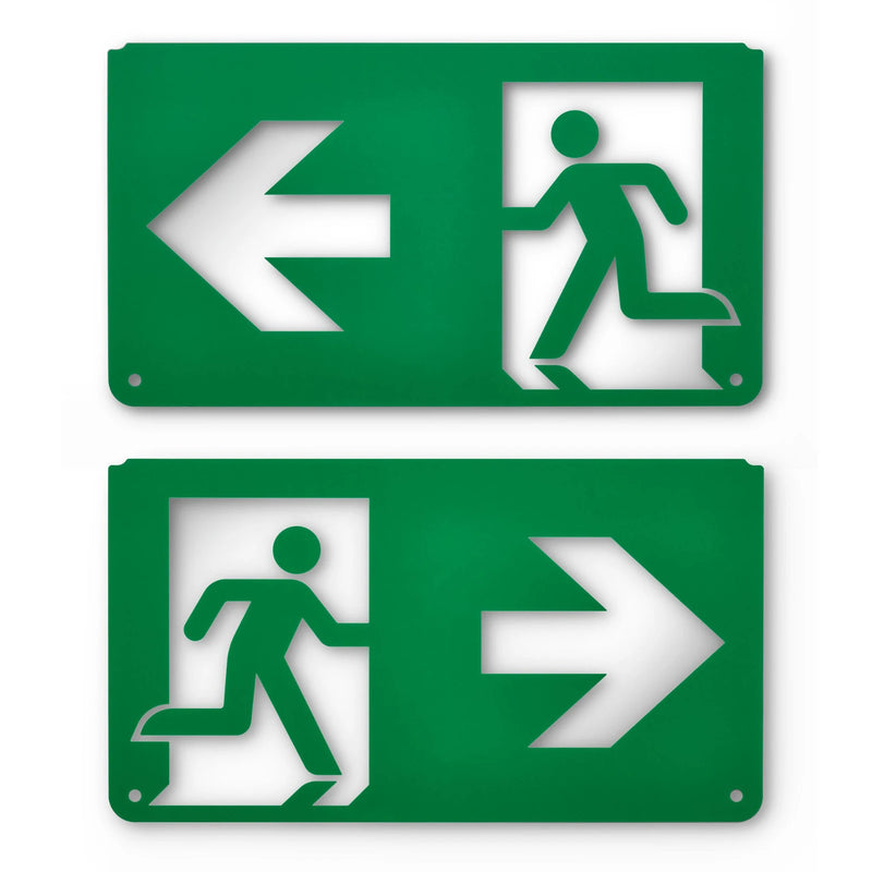 ECO-EX-BL-LG-LR ECOLINK EMERGENCY BLADE LEGEND EXIT SIGN LEFT/RIGHT