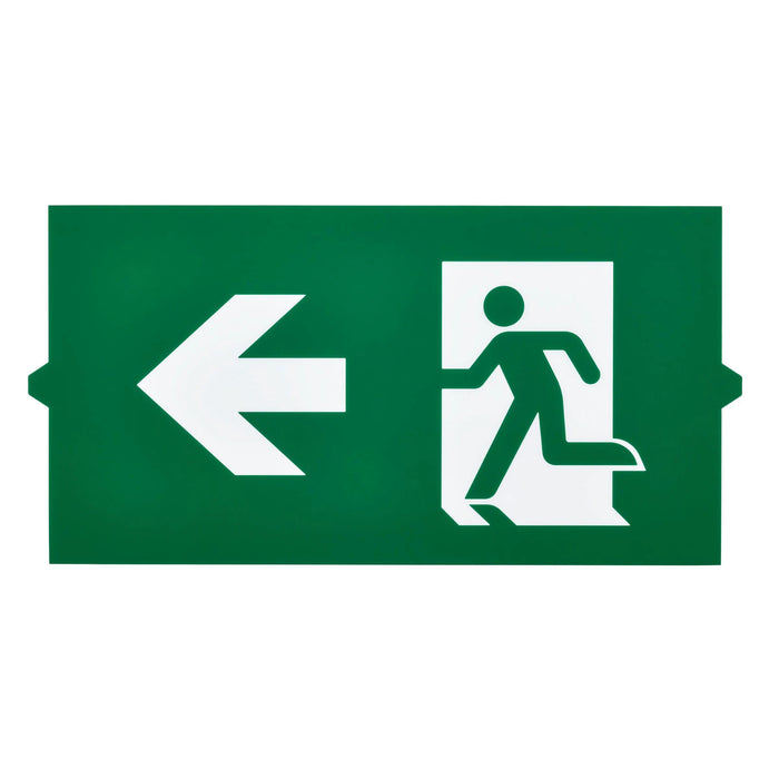 ECO-EX-W-LG-L ECOLINK EMERGENCY WALL SLIM LEGEND EXIT SIGN LEFT