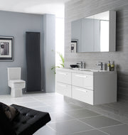 1440mm Double Cabinet & Basin Hudson Reed