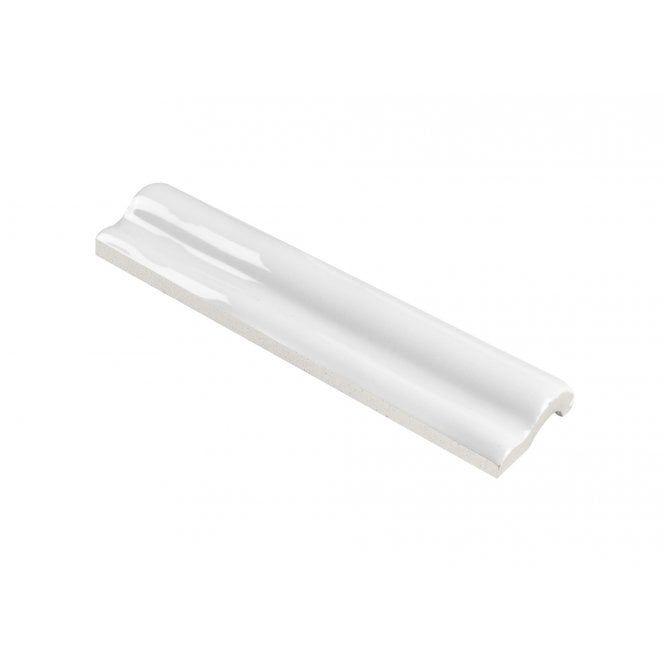 Rodin White Border Wall Tile 4cm X 15cm — Trade Superstore Online