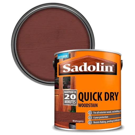 Sadolin Quick Dry Woodstain Mahogany