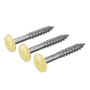 Woodland Creme Hardie Plank Coloured Fixing Screws
