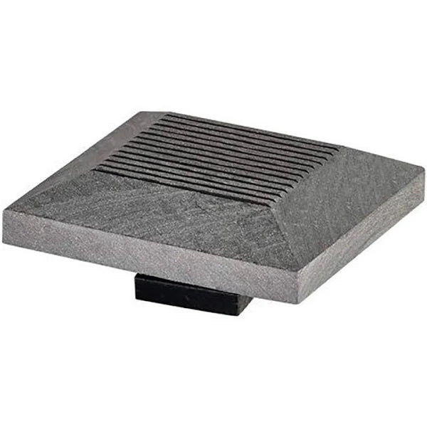 Stone Grey Cladco WPC Fencing Post Cap